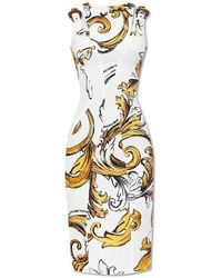 Versace Jeans Couture - Baroque Print Dress - Lyst