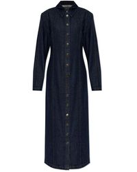 Gestuz - Classic Button-Down Maxi Dress - Lyst