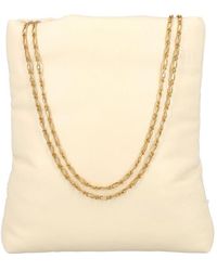Nanushka - Padded Chain Strapped Shoulder Bag - Lyst