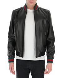 Gucci Leather jackets for Men - Up to 4% off at Lyst.com