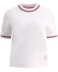 Thom Browne - Rwb Stripe T Shirt - Lyst