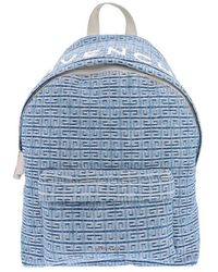 Givenchy Cotton Backpacks - Blue