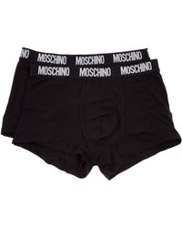 Moschino - Underwear Boxer Shorts Bipack Underwear - Lyst