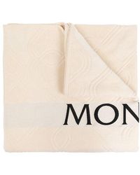 Moncler - Logo Detailed Bath Towel - Lyst