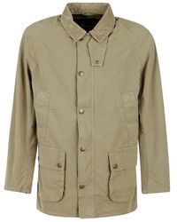 Barbour - Ashby Logo Embroidered Jacket - Lyst