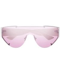 Alexander McQueen - Eyewear Shield Frame Sunglasses - Lyst