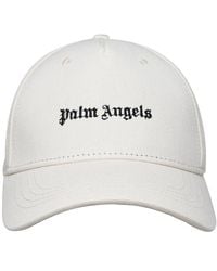 Palm Angels - Ivory Cotton Hat - Lyst