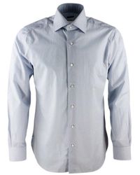 Barba Napoli - Long-sleeved Button-up Shirt - Lyst