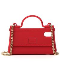 Dolce & Gabbana Iphone X/xs Phonecase Handbag - Red