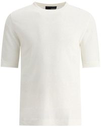Lardini - Crewnek Short-sleeved T-shirt - Lyst