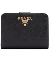 prada women's wallets collection
