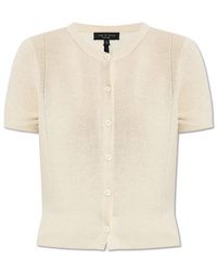 Rag & Bone - Short Sleeved Knit Cardigan - Lyst