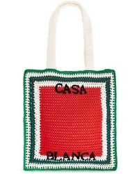 Casablancabrand - Atlantis Crochet Top Handle Bag - Lyst