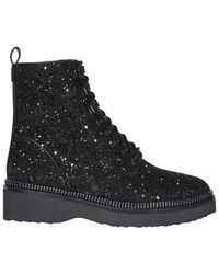 michael michael kors haskell glitter combat boot