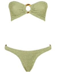 Hunza G - Gloria Strapless Bikini Set - Lyst