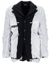 Comme des Garçons - Layered Jacket With Inside Out Effect - Lyst