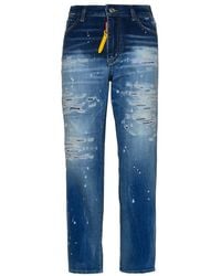 DSquared² - Jeans Mon Pull Boston In Denim Azzurri - Lyst