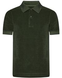 Tom Ford - Towelling Short-sleeved Slim-fit Polo Shirt - Lyst