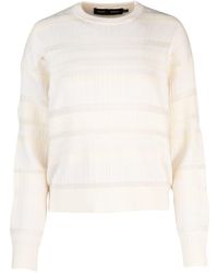 Proenza Schouler Striped Sweater - White