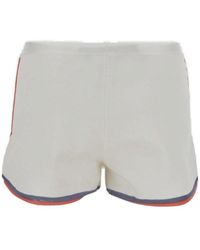 Fendi - Allover Logo Knitted Shorts - Lyst
