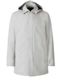 Herno - Cape Laminar Trench Coat - Lyst