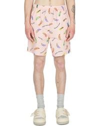 Human Made - Graphic Printed Elasticated Waistband Shorts - Lyst