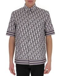 Dior Oblique Short Sleeve Shirt - Multicolour