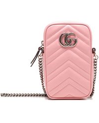 gg marmont matelassé mini bag white