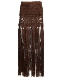 Alanui - Knitted Skirt Knitwear - Lyst