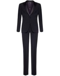 Giorgio Armani Single-breasted Two-piece Suit - Blue