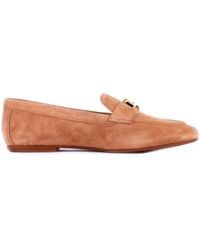 Ralph Lauren - Logo Plaque Slip-On Loafers - Lyst
