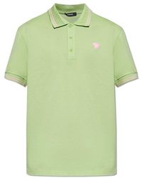 Versace - Polo Shirt With Logo, - Lyst