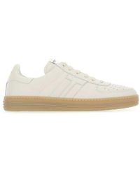 Tom Ford - Logo Patch Low-top Sneakers - Lyst