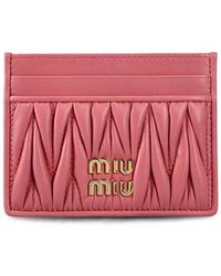 Miu Miu Wallets and cardholders for Women | Online Sale up to 55% off | Lyst