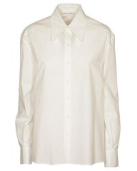 Alberta Ferretti - Buttoned Long-sleeved Shirt - Lyst