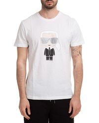 Karl Lagerfeld - K/ikonik Cotton T-shirt - Lyst