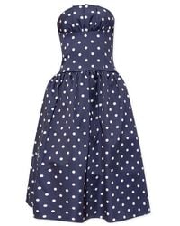 Self-Portrait - Polka Dot Pattern Dress - Lyst