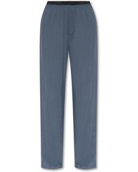 Balenciaga - Elastic-waist Pleated Trousers - Lyst