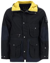 Barbour - Buttoned Long-sleeved Jacket - Lyst