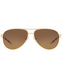 Ralph Lauren - Pilot Frame Sunglasses - Lyst