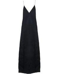 Khaite - The Nonya V-neck Sleeveless Dress - Lyst