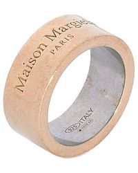 Maison Margiela - Logo Engraved Ring - Lyst