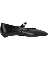 Prada - Mary Jane Ballerina Shoes - Lyst