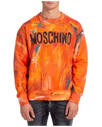 Moschino Sweatshirt Sweat - Orange