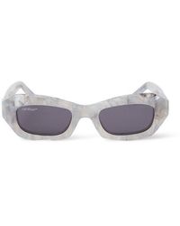 Off-White c/o Virgil Abloh - Venezia Rectangular Frame Sunglasses - Lyst