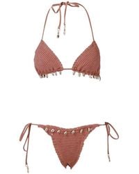 Zimmermann - Cassia Crochet Bikini Two-piece Set - Lyst