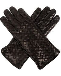 Bottega Veneta - Leather Gloves, - Lyst
