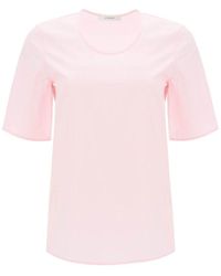 Lemaire - Cotton T-shirt - Lyst