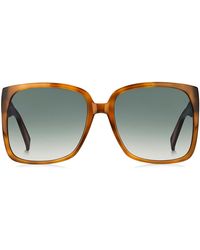Max Mara Square Frame Sunglasses - Brown