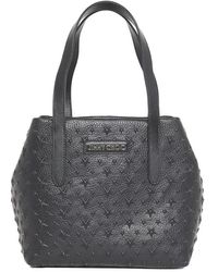 Small Sofia Star Studded Tote Bag Black